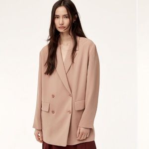 Aritzia Wilfred Cherrelle Jacket Oversized Blazer